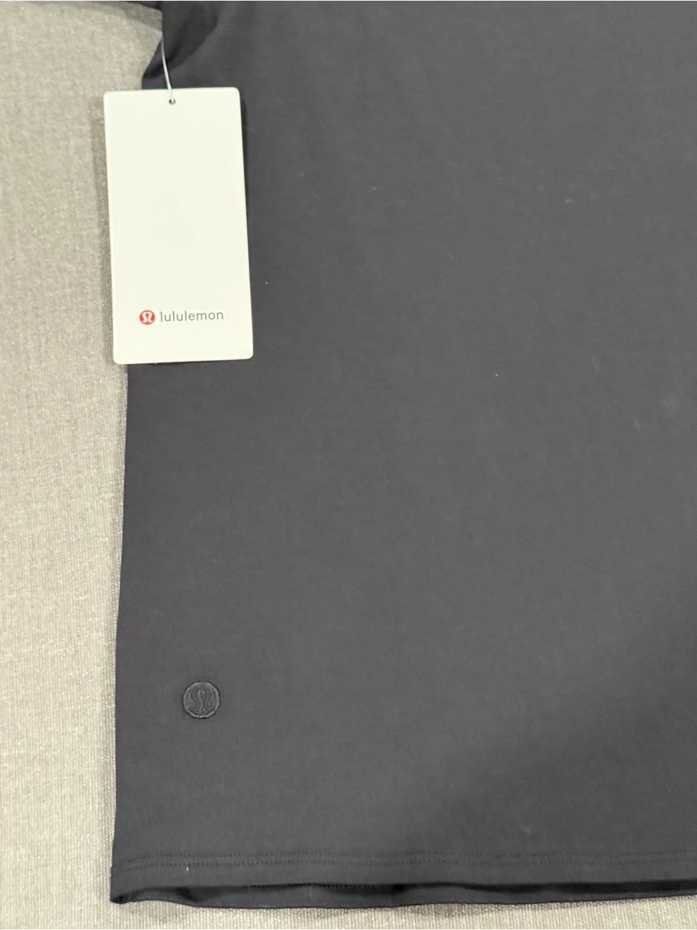 lululemon athletica Black Short Sleeve Scoop Neck Top